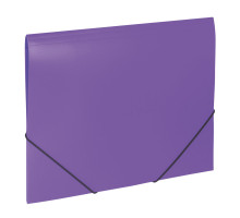 Папка на резинке А4 BRAUBERG фиолетовая 228081