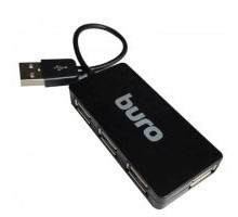 Разветвитель USB 2.0 4порта Buro BU-HUB4-U2,0