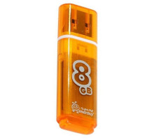 8Gb USB Smart Buy  Glossy Orange