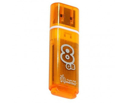 8Gb USB Smart Buy  Glossy Orange