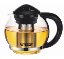 Чайник заварочный Vitesse VS-4004 черный 1,3л