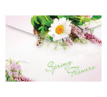 Папка-конверт с кнопкой Berlingo A4 Spring Flowers