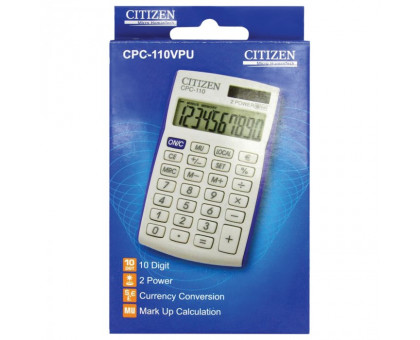 Калькулятор Citizen CPC-110WB 10 разр