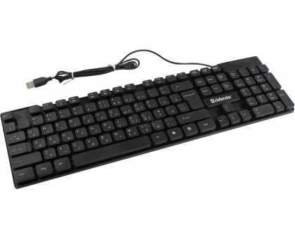 Клавиатура Defender OfficeMate HB-260 черная