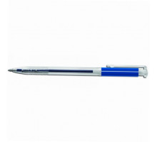 Ручка авт. шар. O.Space 0,7мм, синяя с грип 1354