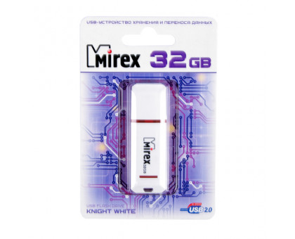 32Gb USB Mirex Knight White